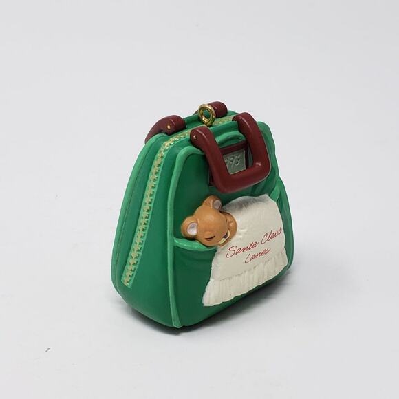 1993 Hallmark Bowling for ZZZs Handcrafted Keepsake Christmas Holiday Ornament - Picture 2 of 11